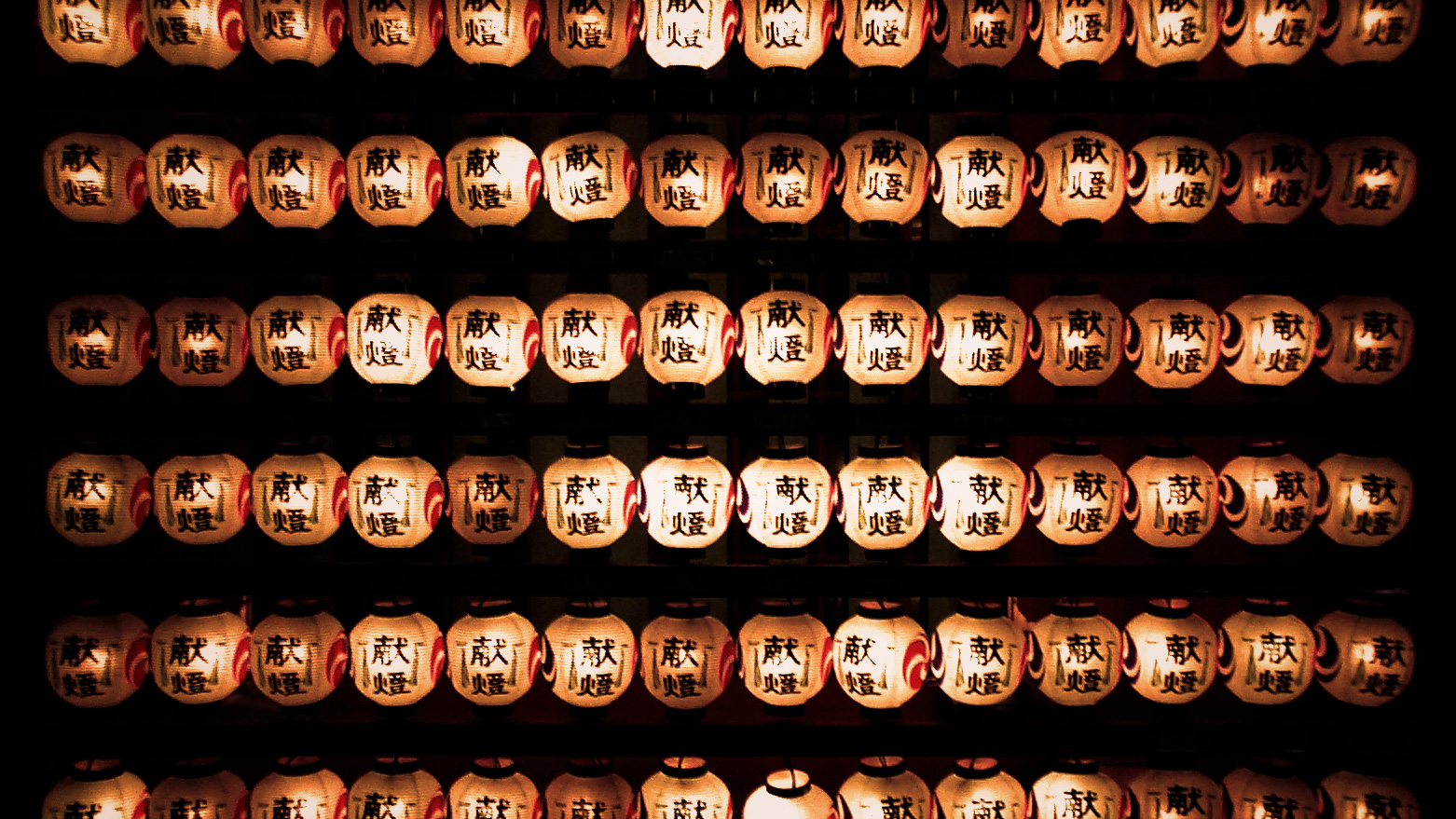 神田明神の献燈